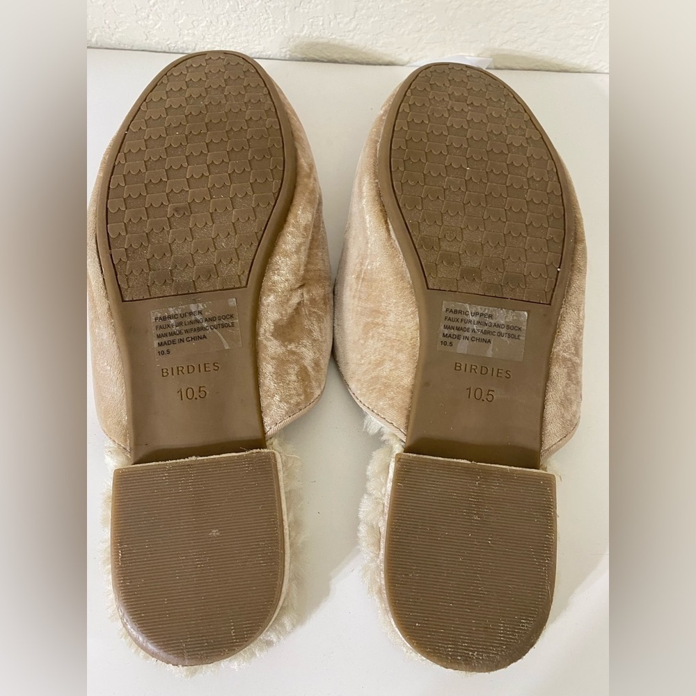Birdies the Phoebe slip on Tan Slippers size 10.5 - Picture 3 of 3